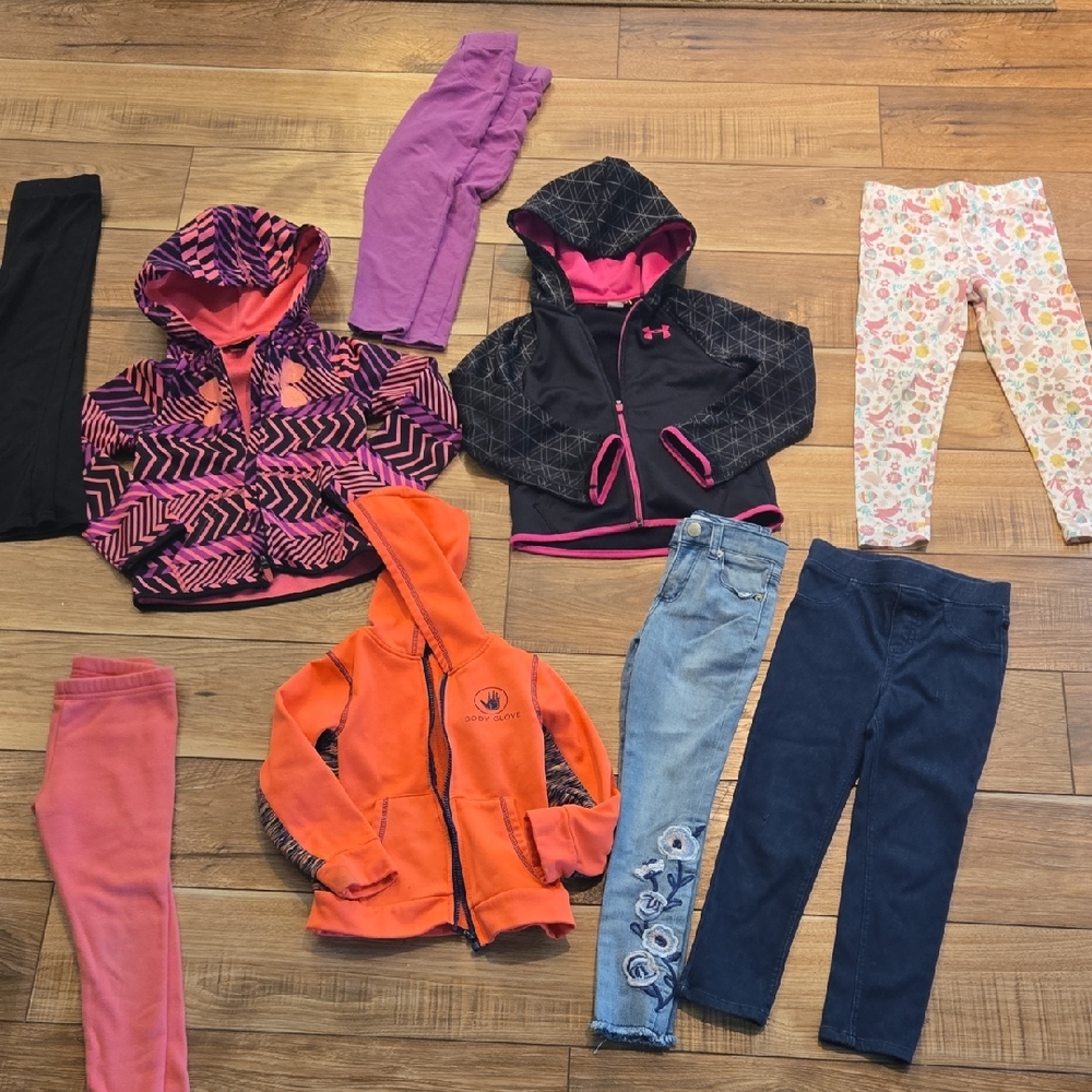 Under Armour Kids Matching Sets - Black, Pink, Orange